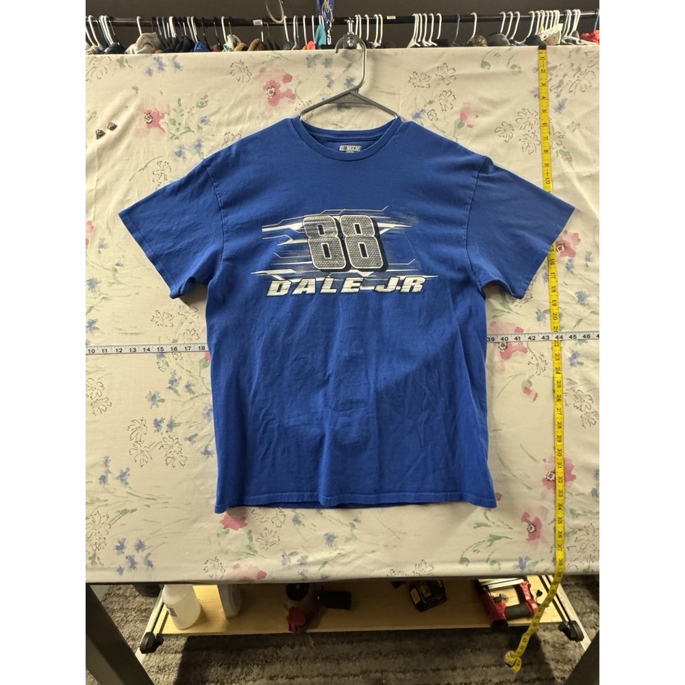 Dale Earnhardt Jr 88 NASCAR Hendrick Motorsports Blue T-Shirt Men's L